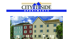 Desktop Screenshot of apartmentscityside.com